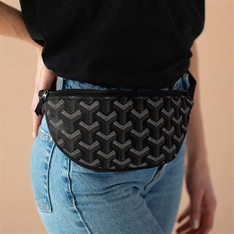 custom goyard waistbag